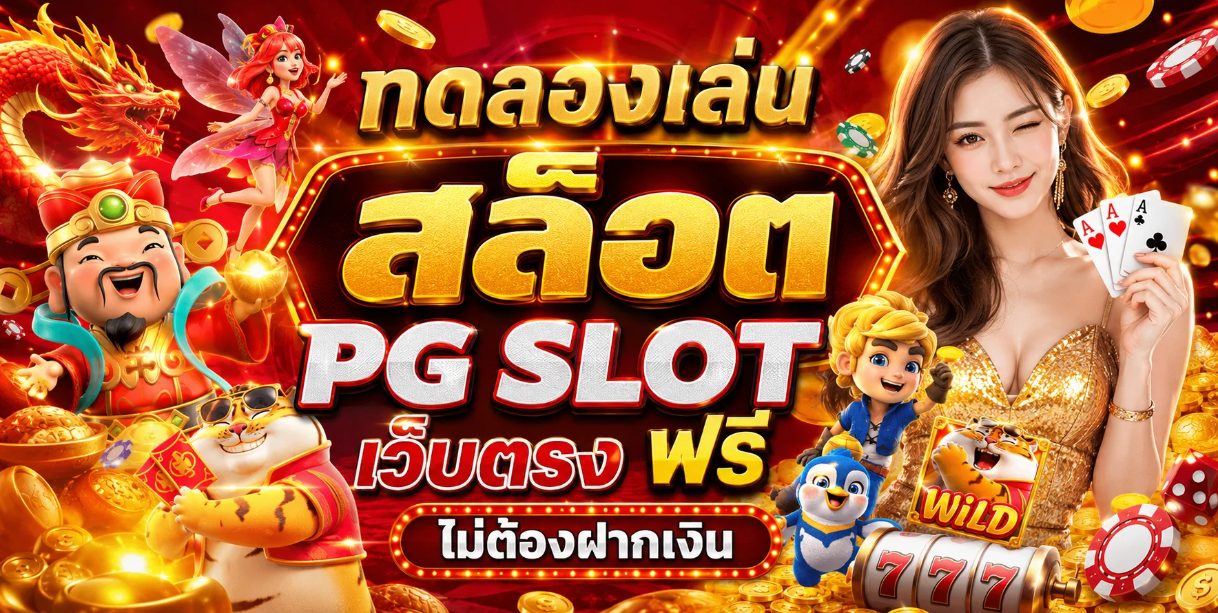 ทดลองเล่น TGA1168 สล็อต PG SLOT ฟรีไม่ต้องฝาก